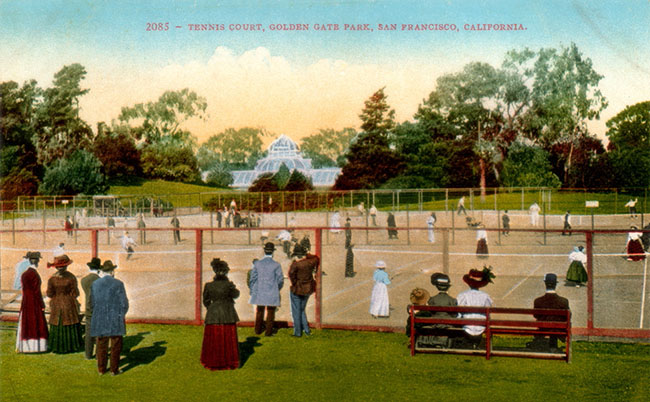 Historic image of Golden Gate Park Tennis Center