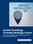 Jewish Genealogy & Family Heritage Center Report 2013